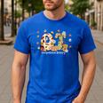 Occupational Therapy Fall Autumn Pumpkin Flower OTA Teacher Men's Casual T-Shirt Royal Blue Occupational Therapy Fall Autumn Pumpkin Flower OTA Teacher Men's Casual T-Shirt Royal Blue