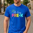 Oh Hey Pre-k Shirt Back To School Teachers Students Men's Casual T-Shirt Royal Blue Oh Hey Pre-k Shirt Back To School Teachers Students Men's Casual T-Shirt Royal Blue