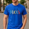Oh The Places We Will Go Reading Day Book Lovers Teachers Men's Casual T-Shirt Royal Blue Oh The Places We Will Go Reading Day Book Lovers Teachers Men's Casual T-Shirt Royal Blue