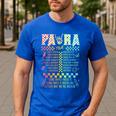 Para Tour Paraprofessional Squad Rock Teacher Back To School Men's Casual T-Shirt Royal Blue Para Tour Paraprofessional Squad Rock Teacher Back To School Men's Casual T-Shirt Royal Blue