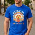 Paraprofessional Para Life Sun Flower Teacher Back To School Men's Casual T-Shirt Royal Blue Paraprofessional Para Life Sun Flower Teacher Back To School Men's Casual T-Shirt Royal Blue