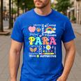 Paras Make It Possible Paraprofessional Paraeducator Teacher Men's Casual T-Shirt Royal Blue Paras Make It Possible Paraprofessional Paraeducator Teacher Men's Casual T-Shirt Royal Blue