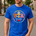 Parents Teacher Association Team Supporter PTA Treasurer For Men Women Girls Kids Men's Casual T-Shirt Royal Blue Parents Teacher Association Team Supporter PTA Treasurer For Men Women Girls Kids Men's Casual T-Shirt Royal Blue