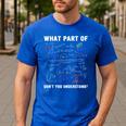 What Part Of Don't You Understand Math Teacher Premium Tri-Blend Men's Casual T-Shirt Royal Blue What Part Of Don't You Understand Math Teacher Premium Tri-Blend Men's Casual T-Shirt Royal Blue