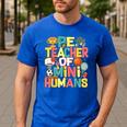 PE Teacher Back To School Physical Education Gym Teachers Men's Casual T-Shirt Royal Blue PE Teacher Back To School Physical Education Gym Teachers Men's Casual T-Shirt Royal Blue