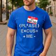 PEMDAS Math Teacher Halloween Costume Men's Casual T-Shirt Royal Blue PEMDAS Math Teacher Halloween Costume Men's Casual T-Shirt Royal Blue