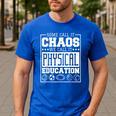 Physical Education s For Pe Teachers And Students Men's Casual T-Shirt Royal Blue