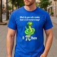 Pi Day Puns Pithon Math Teacher Jokes Women Men Kids Men's Casual T-Shirt Royal Blue Pi Day Puns Pithon Math Teacher Jokes Women Men Kids Men's Casual T-Shirt Royal Blue