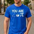 Pi Day Shirt Women Teacher 2022 Math Cutie Pie Acute Tea Pie Men's Casual T-Shirt Royal Blue Pi Day Shirt Women Teacher 2022 Math Cutie Pie Acute Tea Pie Men's Casual T-Shirt Royal Blue