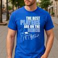 Piano Art For Men Women Pianist Piano Teacher Piano Player Men's Casual T-Shirt Royal Blue