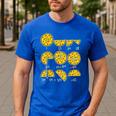 Pizza Salami Cheese Quick Math Fractions Math Teachers For Men Women Girls Kids Men's Casual T-Shirt Royal Blue Pizza Salami Cheese Quick Math Fractions Math Teachers For Men Women Girls Kids Men's Casual T-Shirt Royal Blue