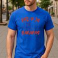 Pre-K Is Bananas Teacher Back To School Chaos Coordinator Men's Casual T-Shirt Royal Blue Pre-K Is Bananas Teacher Back To School Chaos Coordinator Men's Casual T-Shirt Royal Blue