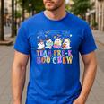 Pre-K Boo Crew Ghost Halloween Teacher Student Men's Casual T-Shirt Royal Blue Pre-K Boo Crew Ghost Halloween Teacher Student Men's Casual T-Shirt Royal Blue