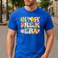 In My Pre-K Era Girl Back To School Cute PreSchool Teacher Men's Casual T-Shirt Royal Blue In My Pre-K Era Girl Back To School Cute PreSchool Teacher Men's Casual T-Shirt Royal Blue