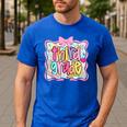 Preppy Third Grade Back To School Teacher Girl Kid Men's Casual T-Shirt Royal Blue Preppy Third Grade Back To School Teacher Girl Kid Men's Casual T-Shirt Royal Blue