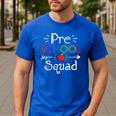 Preschool Squad Preschool Teacher Student Men's Casual T-Shirt Royal Blue Preschool Squad Preschool Teacher Student Men's Casual T-Shirt Royal Blue