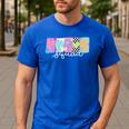 Preschool Squad Team Pre-K Crew Back To School Teacher Men's Casual T-Shirt Royal Blue Preschool Squad Team Pre-K Crew Back To School Teacher Men's Casual T-Shirt Royal Blue
