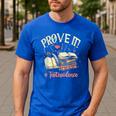 Prove It Reading Teacher Text Evidence Book Lover Student Men's Casual T-Shirt Royal Blue Prove It Reading Teacher Text Evidence Book Lover Student Men's Casual T-Shirt Royal Blue