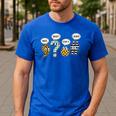 Punctuation English Grammar Teacher Back To School Men's Casual T-Shirt Royal Blue Punctuation English Grammar Teacher Back To School Men's Casual T-Shirt Royal Blue