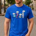 Punctuation English Teacher Wait What Stop It I Agree Men's Casual T-Shirt Royal Blue Punctuation English Teacher Wait What Stop It I Agree Men's Casual T-Shirt Royal Blue