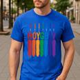 Rainbow Roygbiv Kids Artist Costume Art Teacher Men's Casual T-Shirt Royal Blue Rainbow Roygbiv Kids Artist Costume Art Teacher Men's Casual T-Shirt Royal Blue