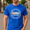 Reading Squad Teacher Reader Librarian Interventionist Team Men's Casual T-Shirt Royal Blue Reading Squad Teacher Reader Librarian Interventionist Team Men's Casual T-Shirt Royal Blue