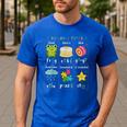 Reading Teacher Syllable Types Phonics Phonemic Awareness Men's Casual T-Shirt Royal Blue Reading Teacher Syllable Types Phonics Phonemic Awareness Men's Casual T-Shirt Royal Blue