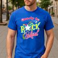 Ready To Rock School Shirt Students And Teachers Men's Casual T-Shirt Royal Blue Ready To Rock School Shirt Students And Teachers Men's Casual T-Shirt Royal Blue