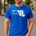 Red For Ed Maryland Teacher Public Education Men's Casual T-Shirt Royal Blue Red For Ed Maryland Teacher Public Education Men's Casual T-Shirt Royal Blue