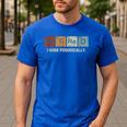 Retired Chemistry Teacher Science Retirement Chemistry Men's Casual T-Shirt Royal Blue Retired Chemistry Teacher Science Retirement Chemistry Men's Casual T-Shirt Royal Blue