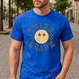 Retro Third Grade Teacher Student 1st Day Back To School Men's Casual T-Shirt Royal Blue Retro Third Grade Teacher Student 1st Day Back To School Men's Casual T-Shirt Royal Blue