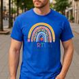 RTI Team RTI Teacher Rti Response To Intervention Teac Men's Casual T-Shirt Royal Blue