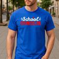 School Counselor Teacher Guidance Counseling For Men Women Kids Men's Casual T-Shirt Royal Blue School Counselor Teacher Guidance Counseling For Men Women Kids Men's Casual T-Shirt Royal Blue
