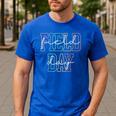 School Field Day Happy Field Day Tee Teacher Life Summer Men's Casual T-Shirt Royal Blue