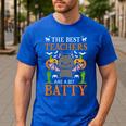 School Teacher A Bit Batty Teaching Bat Halloween Costume Men's Casual T-Shirt Royal Blue School Teacher A Bit Batty Teaching Bat Halloween Costume Men's Casual T-Shirt Royal Blue