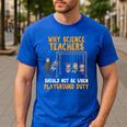 Science Physicist Chemist Teacher Vintage Men's Casual T-Shirt Royal Blue Science Physicist Chemist Teacher Vintage Men's Casual T-Shirt Royal Blue