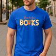 Science Of Reading ELA Teachers Thankful For Books Men's Casual T-Shirt Royal Blue