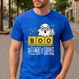 Science Teacher Halloween Elements Of Surprise Chemistry Men's Casual T-Shirt Royal Blue