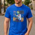 Science Teacher Halloween Shirt Zombie Chemistry Scientist Men's Casual T-Shirt Royal Blue Science Teacher Halloween Shirt Zombie Chemistry Scientist Men's Casual T-Shirt Royal Blue