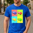 Scooter Physical Education PE Gym Teacher Men's Casual T-Shirt Royal Blue Scooter Physical Education PE Gym Teacher Men's Casual T-Shirt Royal Blue