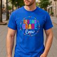 Second Grade Crew 2nd Back To School Teacher Team Squad Men's Casual T-Shirt Royal Blue Second Grade Crew 2nd Back To School Teacher Team Squad Men's Casual T-Shirt Royal Blue