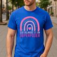 Ser Bilingue Es Un Superpoder Spanish Teacher Esl Teacher Men's Casual T-Shirt Royal Blue Ser Bilingue Es Un Superpoder Spanish Teacher Esl Teacher Men's Casual T-Shirt Royal Blue