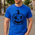 Six Seven Halloween Costume For Students Teachers Men's Casual T-Shirt Royal Blue Six Seven Halloween Costume For Students Teachers Men's Casual T-Shirt Royal Blue