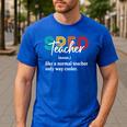 Special Education For Men Women SPED Teacher Men's Casual T-Shirt Royal Blue Special Education For Men Women SPED Teacher Men's Casual T-Shirt Royal Blue