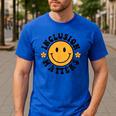 Special Education Teacher Autism Awareness Inclusion Matters Men's Casual T-Shirt Royal Blue