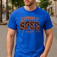 Sped Squad Team Special Education Teacher Halloween Men's Casual T-Shirt Royal Blue Sped Squad Team Special Education Teacher Halloween Men's Casual T-Shirt Royal Blue