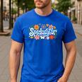 Speducator Special Education Teacher Teaching SPED Men's Casual T-Shirt Royal Blue
