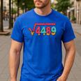 Square Root 4489 Slang Math Teacher Six Seven 6 7 Meme 67 Men's Casual T-Shirt Royal Blue Square Root 4489 Slang Math Teacher Six Seven 6 7 Meme 67 Men's Casual T-Shirt Royal Blue