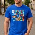 My Students Are Out Of This World Space Groovy Teacher Men's Casual T-Shirt Royal Blue My Students Are Out Of This World Space Groovy Teacher Men's Casual T-Shirt Royal Blue