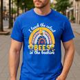 I Teach The Cutest Bees In The Beehive Teachers Day Men's Casual T-Shirt Royal Blue
